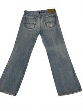 7 For All Mankind Men's Light Wash Denim Jeans Size 34 b30